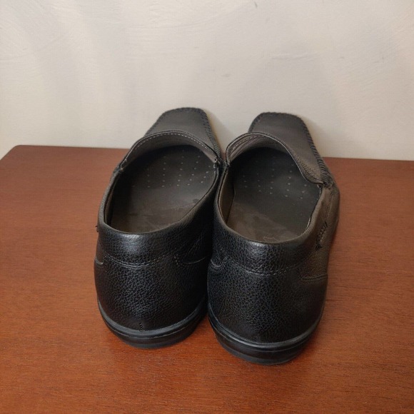 Ecco Men\'s Shoes Loafers Black Leather Size 10.5 Slip-on. main image 5